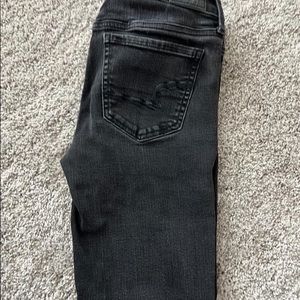 Black American Eagle Jeggings